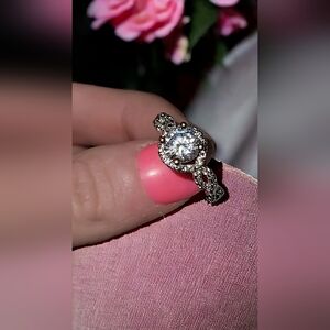 Cz womens  size 8 ring